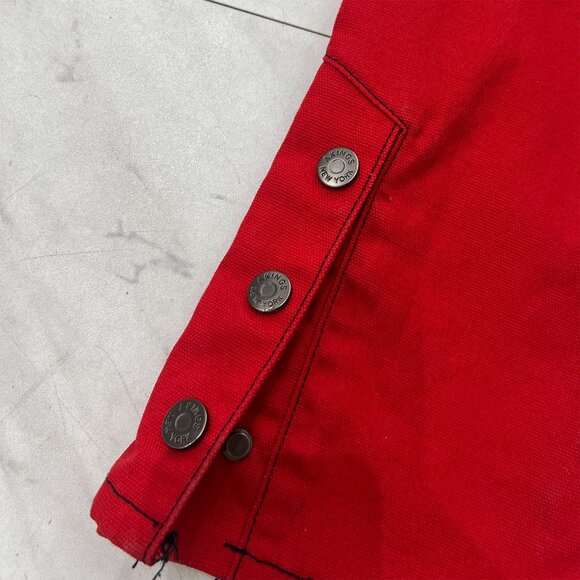 AKINGS Kyle Snap Cargo Pants (Red - Size 36) - Picture 5 of 7